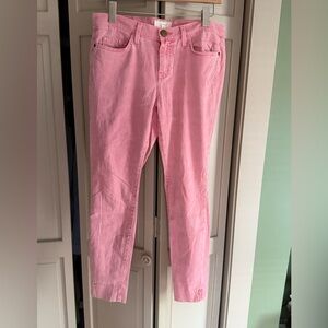 Current/Elliott women's pink skinny jeans